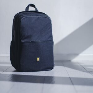 Upcycled ocean plastic backpack