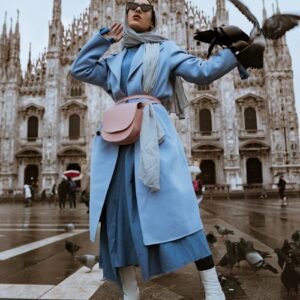 Street style outerwear
